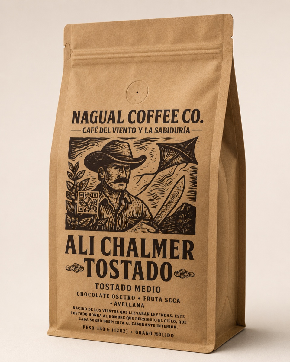 Bolsa de café Ali Chalmer Roast medio-oscuro